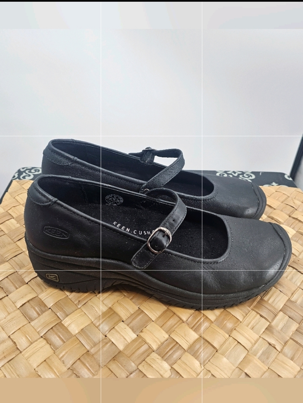 Keen Black Mary Jane Sandals Size 11
